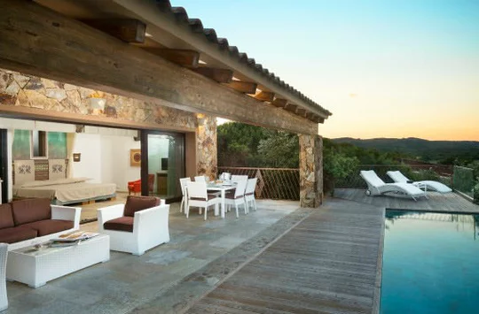 Zimmer mit Privatpool Sardinien Valle dell Erica