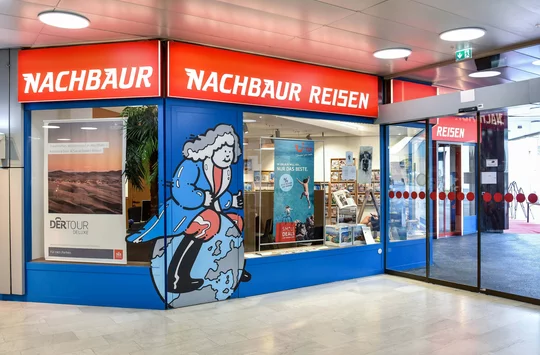 Nachbaur Reisen von außen in Feldkirch.