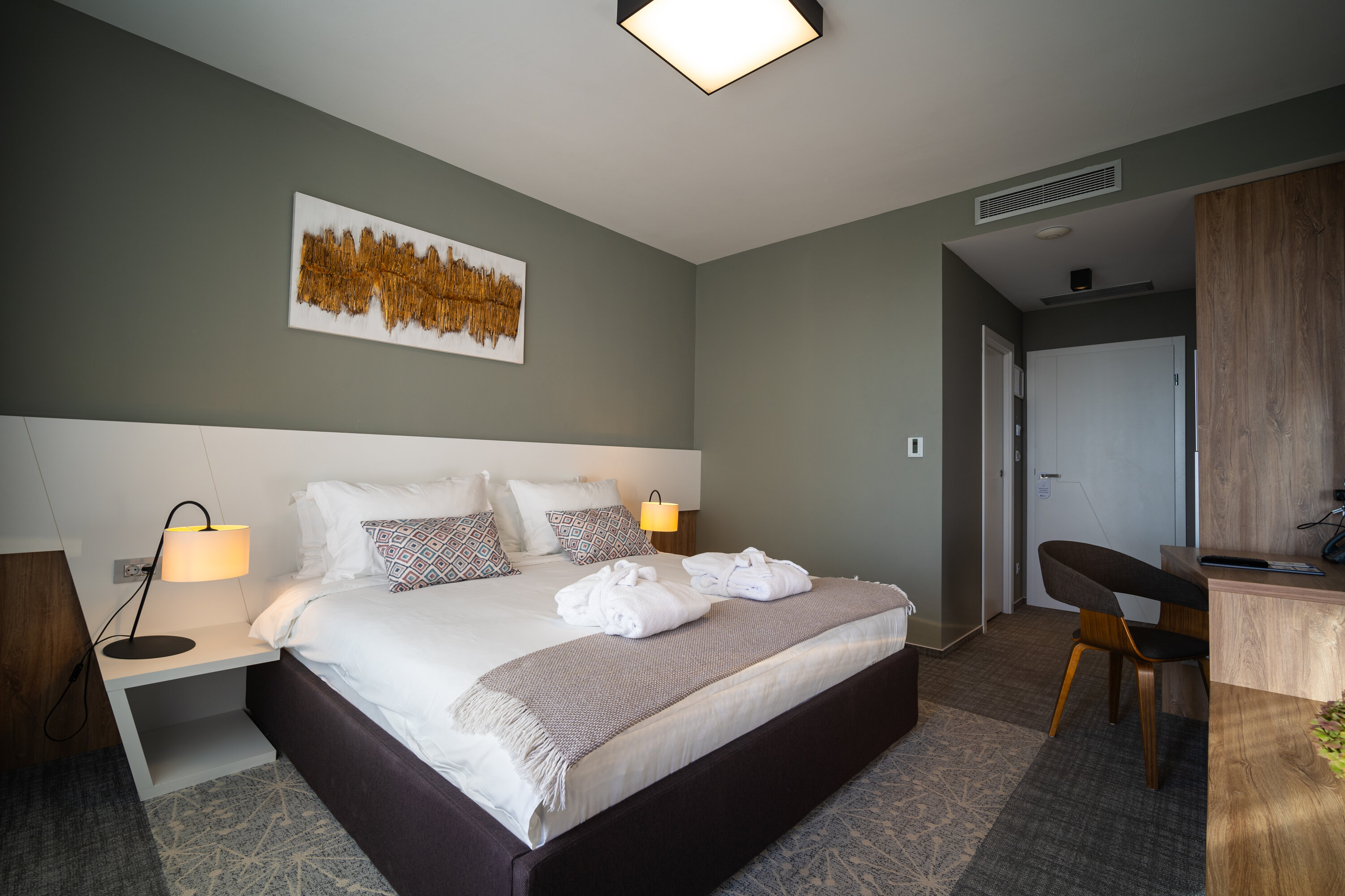 Deluxe Doppelzimmer mit Balkon und Meerblick