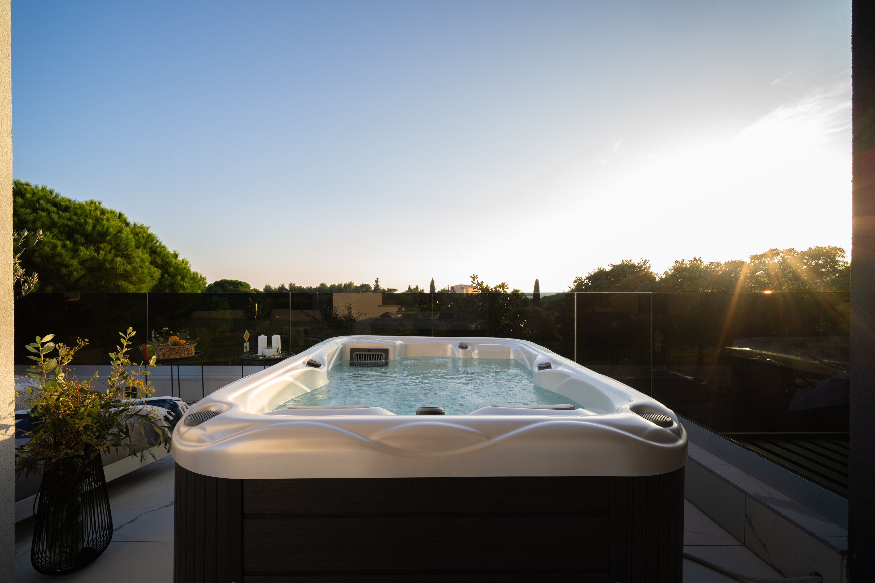 Luxussuite mit Whirlpool