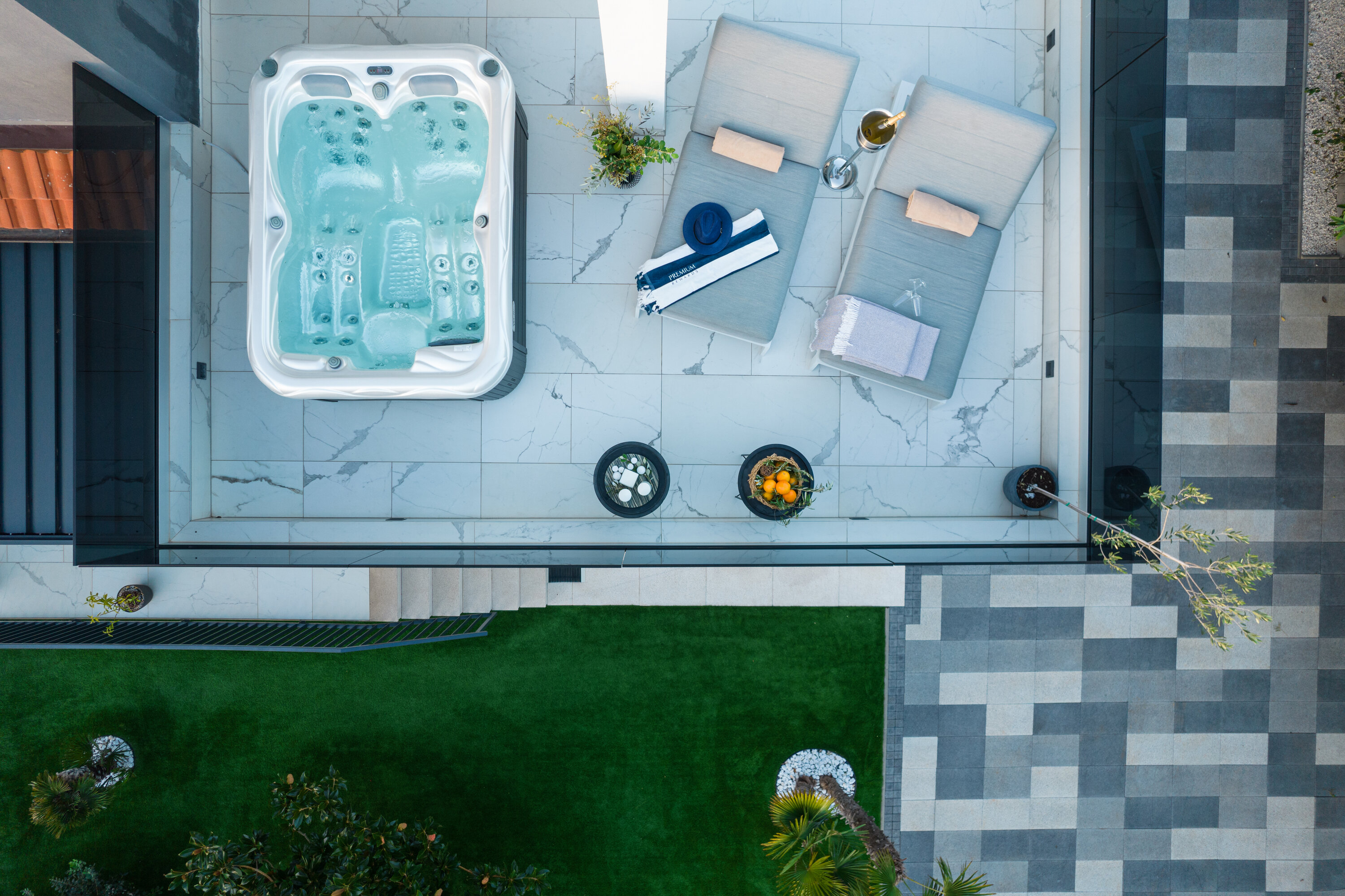 Luxussuite mit Whirlpool