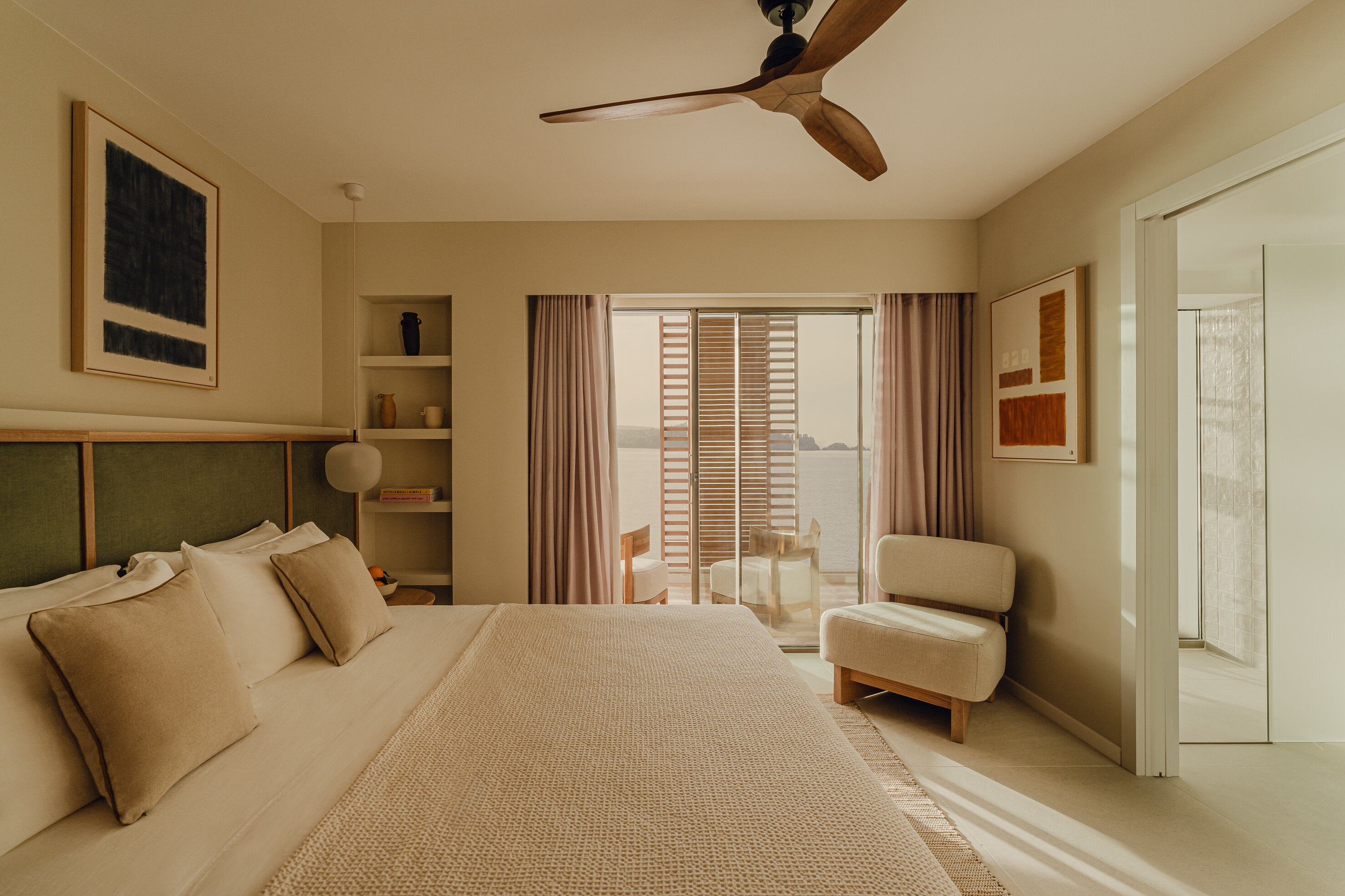 Doppelzimmer Meerblick mit Terrasse