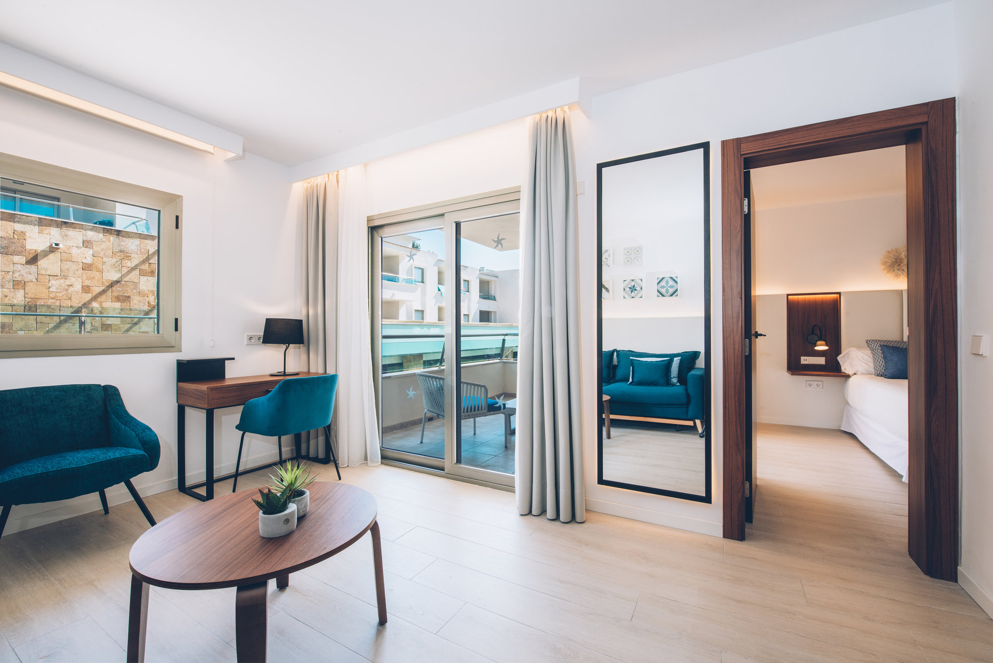 Family Suite Poolblick