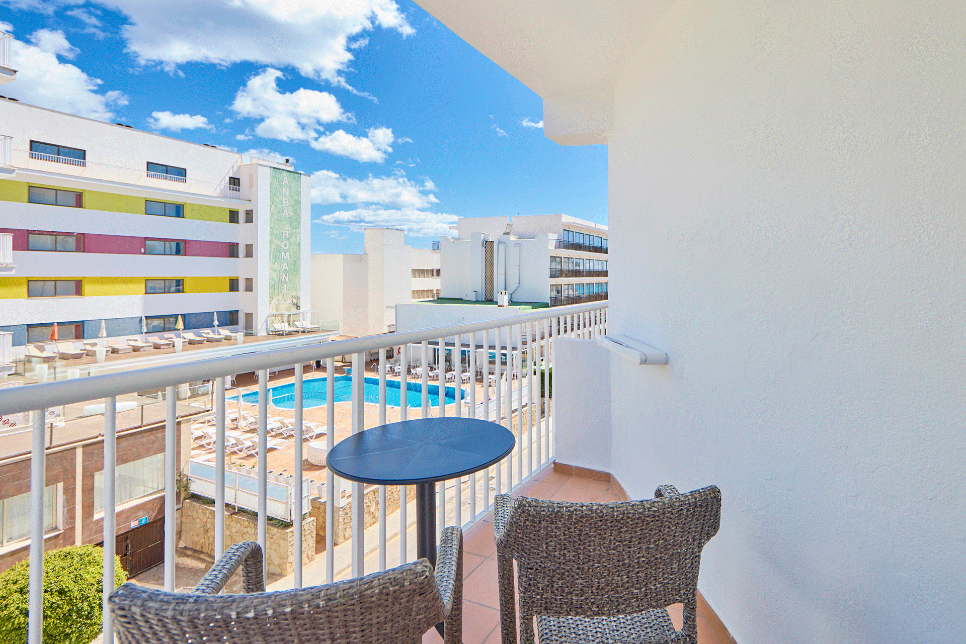 Doppelzimmer seitl. Meersicht