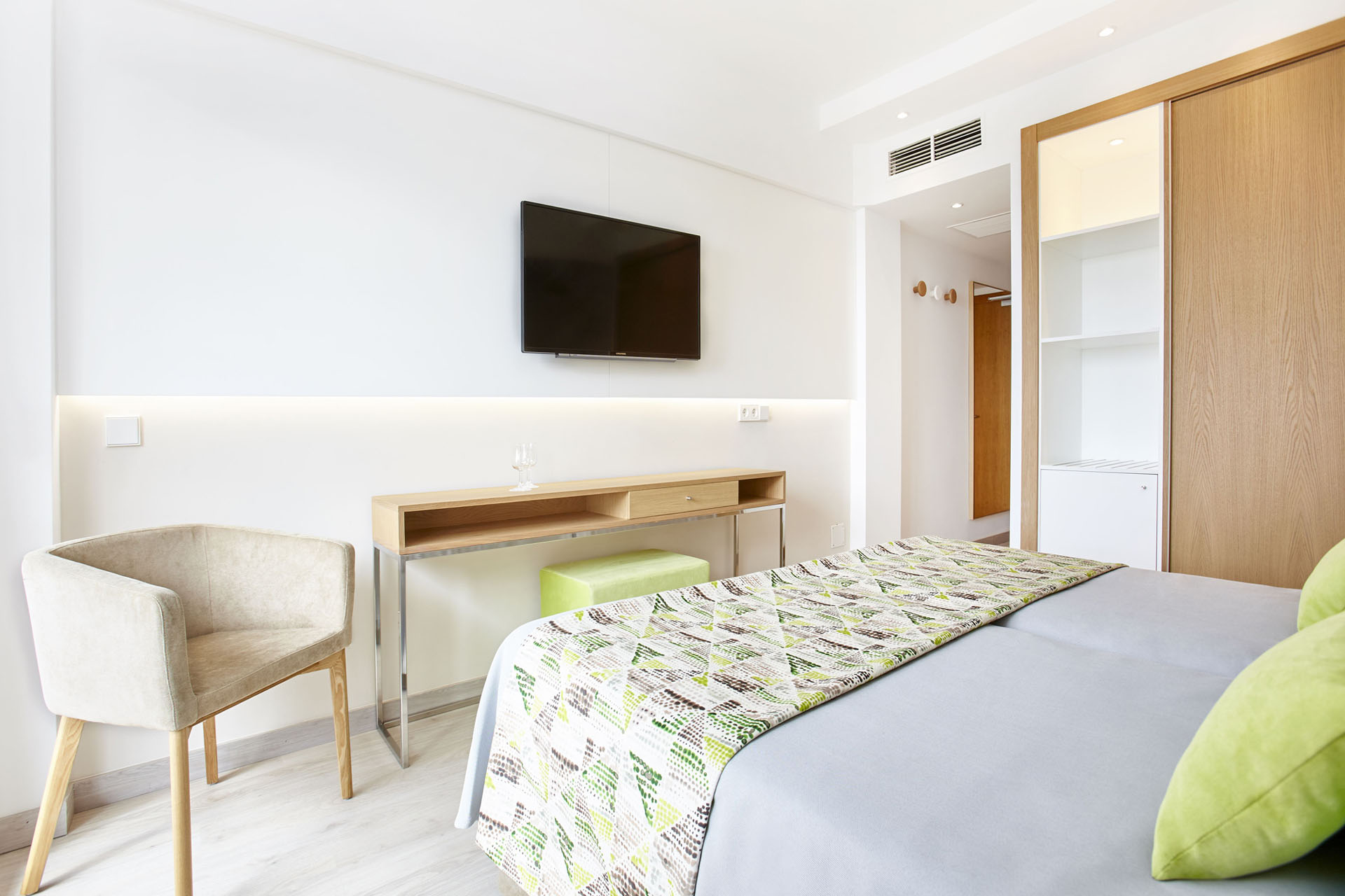 Doppelzimmer Land- oder Meerseite