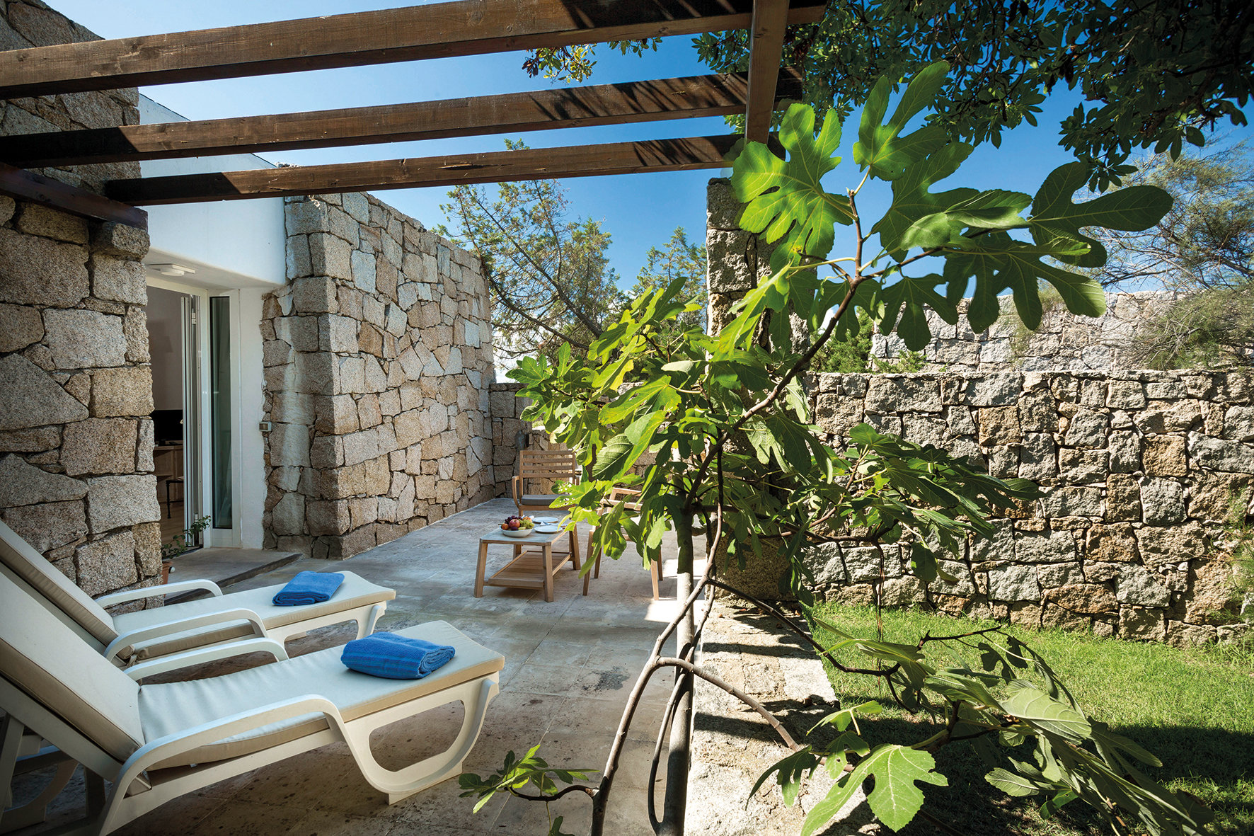 Juniorsuiten mit Privatgarten