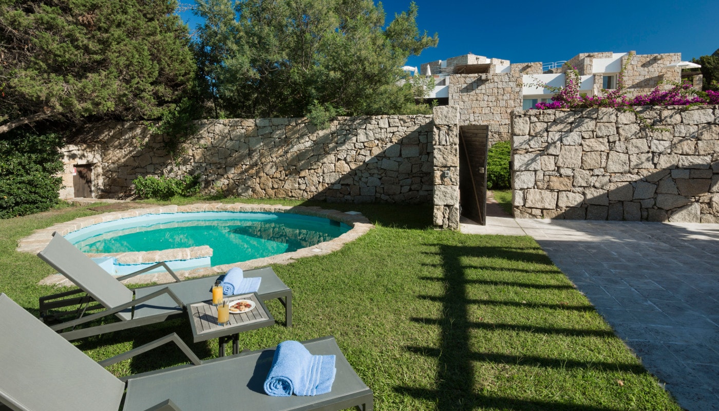 Juniorsuiten mit Privatpool